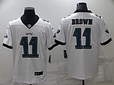 Nike Eagles 11 A. J. Brown White 2022 NFL Draft Vapor Untouchable Limited Jersey,baseball caps,new era cap wholesale,wholesale hats
